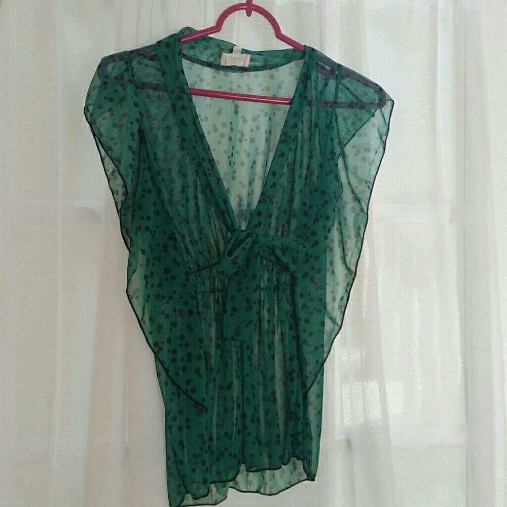 Sheer blouse